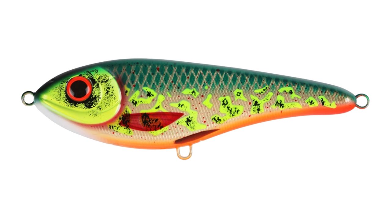 Воблер Джеркбейт Strike Pro Buster Jerk Sinking,  150 мм,  75 гр,  Загл. 0, 5м.-4, 0м.,  Тонущий,  цвет: C780F The Saint,  (EG-048#C780F)