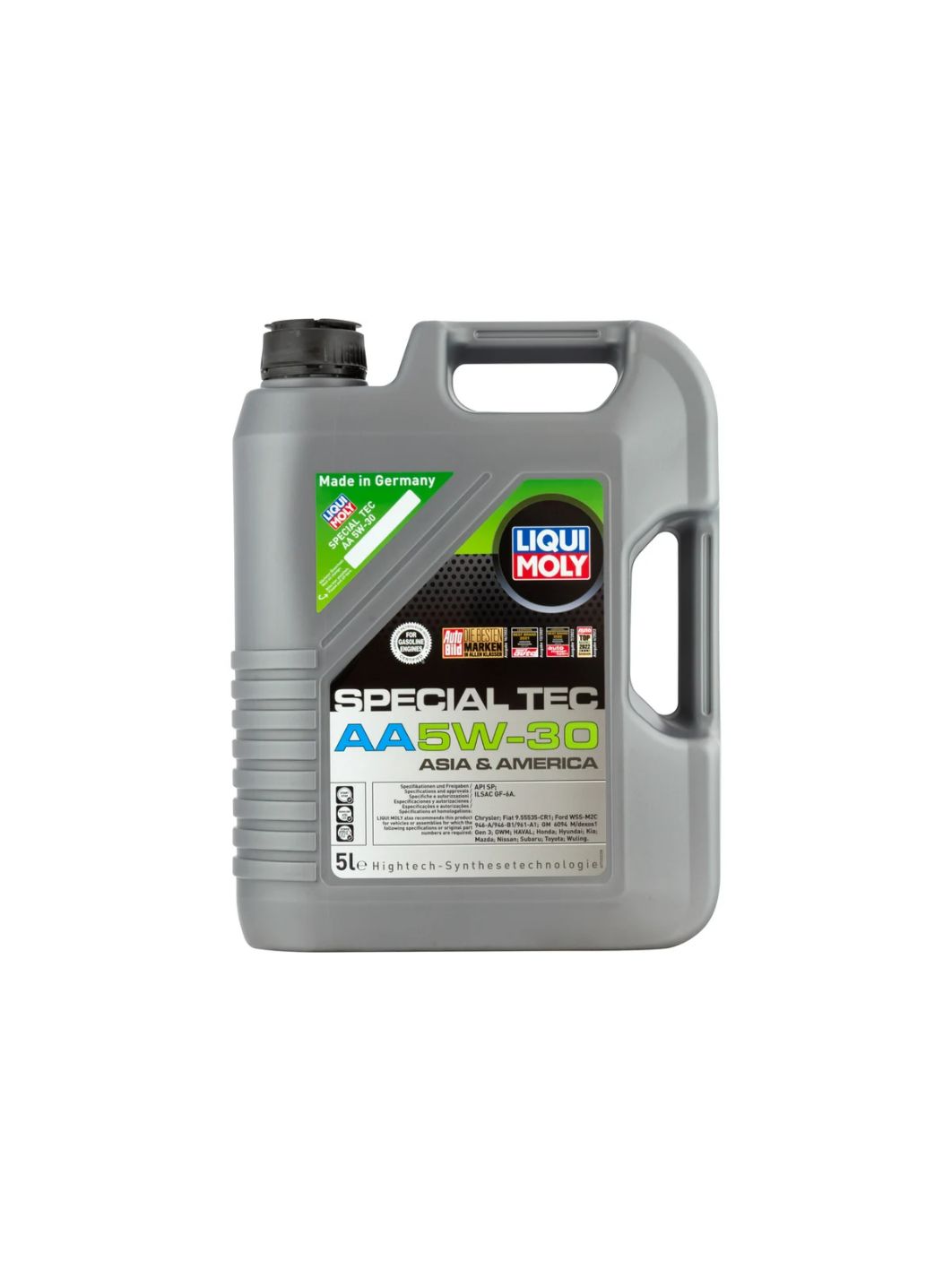 LIQUI MOLY "Special Tec AA" 5W30 5L синтетическое моторное масло 39043/7530