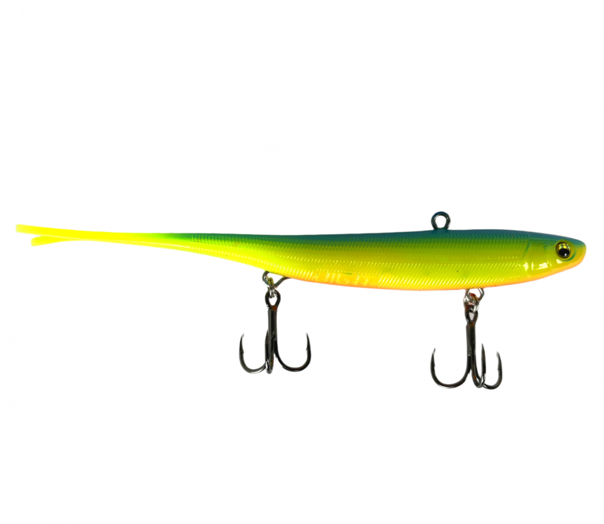 Баланслаг Jig It Whale Tail 150mm 39g цв. 003 Lemon blue