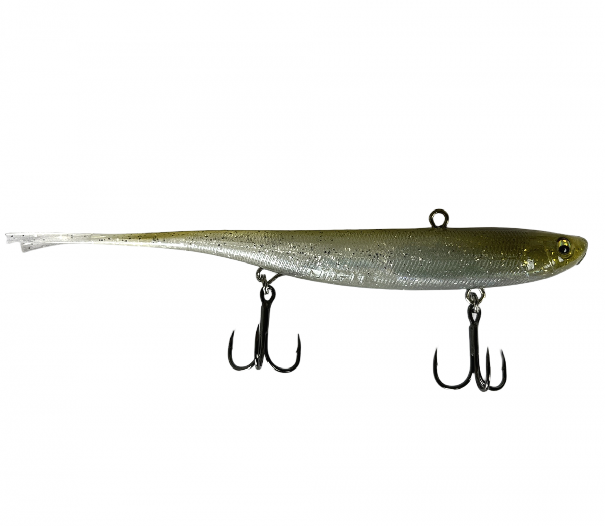 Баланслаг Jig It Whale Tail 110mm 17g цв. F12 Smoky shiner