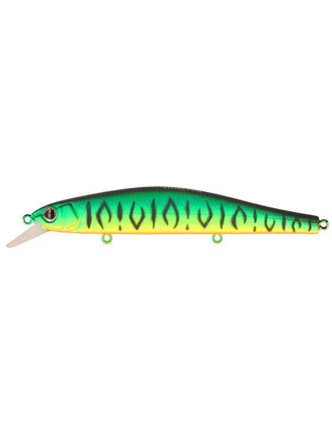 Воблер Минноу Strike Pro Slingshot Minnow 90,  90 мм,  7 гр,  Загл. 0, 3м.-0, 5м.,  Плавающий,  цвет: GC01S Mat Tiger,  (EG-146F#GC01FS)