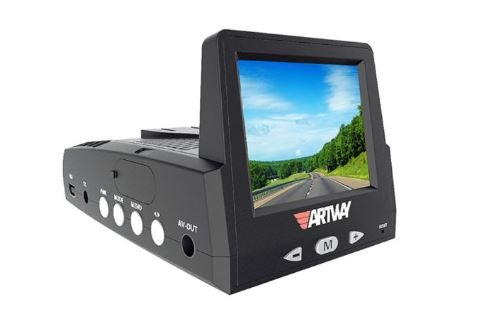 Видеорегистратор - антирадар Artway MD-102 (угол обзора 140°,  экран 2.0",  FullHD,  GPS-информатор)