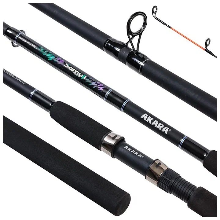 Удилище штекерное стекло фидерное 3 колена Akara Samuji Feeder (40-80-120) 3, 6 м