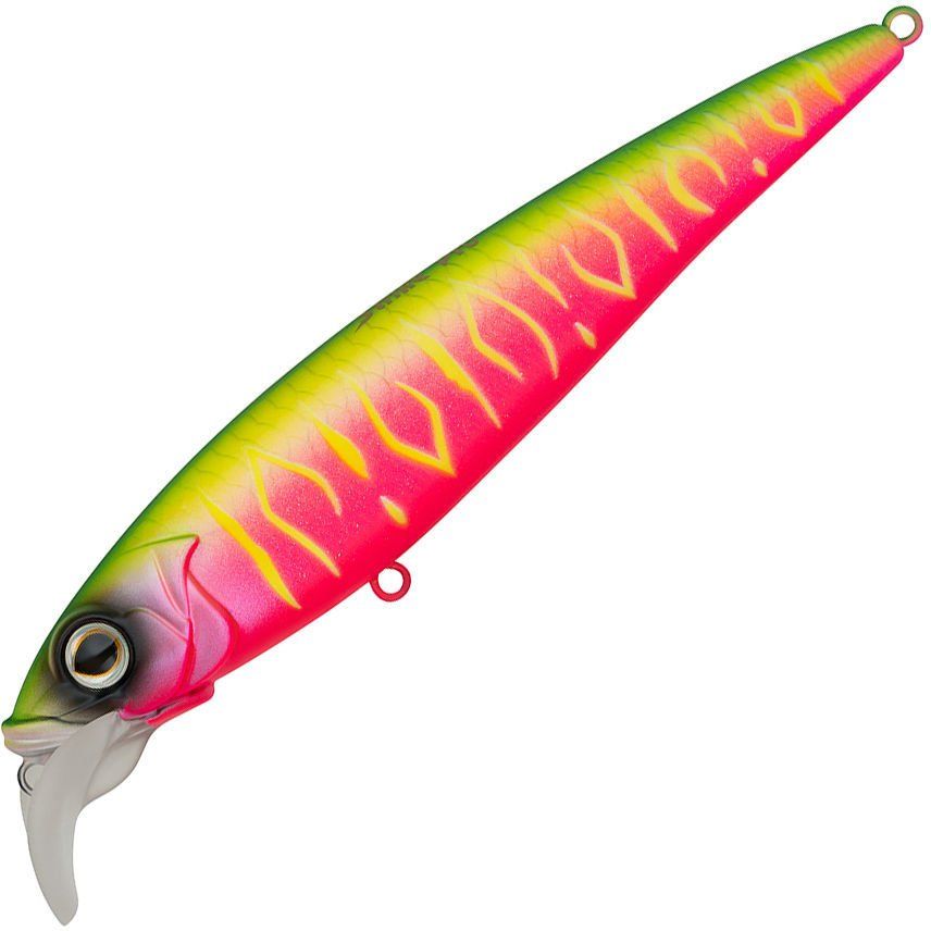Воблер Минноу Strike Pro Beakster 110,  110 мм,  13, 7 гр,  Загл. 2, 0м.-3, 0м.,  Плавающий,  цвет: A230S Watermelon Mat Tiger,  (EG-124C#A230S)