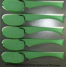 Рыбка поролоновая зеленая (03).80мм, Кр.№2 Owner, 5шт/уп