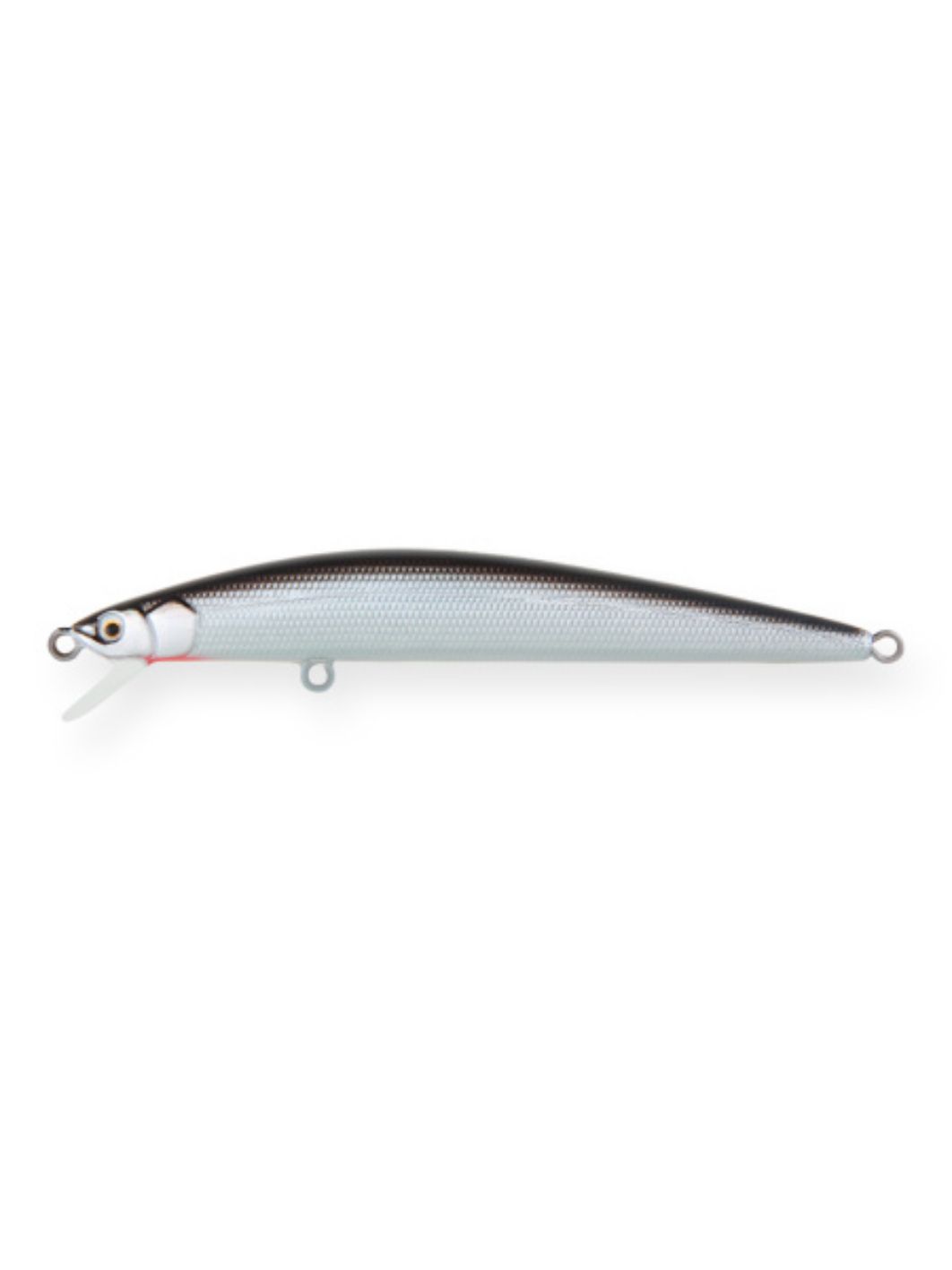 Воблер Минноу Strike Pro Slingshot Minnow 90,  90 мм,  7 гр,  Загл. 0, 3м.-0, 5м.,  Плавающий,  цвет: A010-EP Black Back Silver,  (EG-146F#A010T-EP)