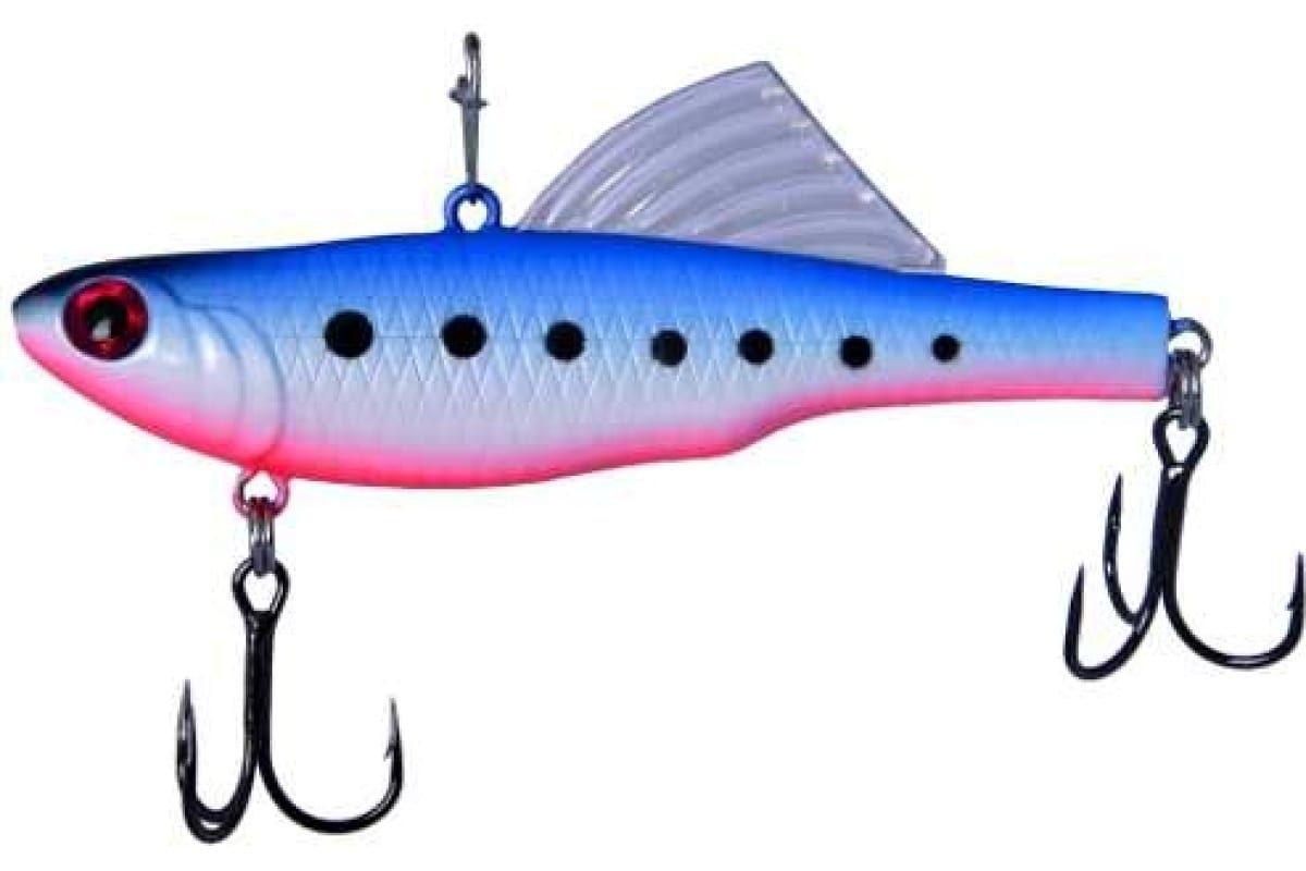 Виб ECOPRO Sandra-M 85мм 19г 085 Milk Blue Shad