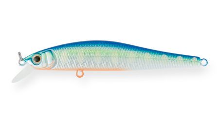 Воблер Минноу Strike Pro Jumper 70SP,  70 мм,  5, 2 гр,  Загл. 0, 5м.,  Нейтральный,  цвет: A150-713 UV Blue Silver OB,  (EG-192A-SP#A150-713)