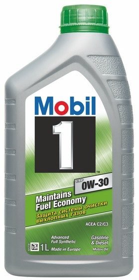 MOBIL-1 0W30 ESP 1L синтетическое моторное масло
