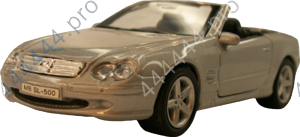 модель масштабная а/м mercedes-benz sl500 (1:34) welly