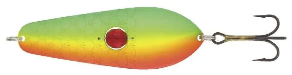 Блесна "Rasanen"  90/28 GR/Fye/R-S,  UV (бусинка)