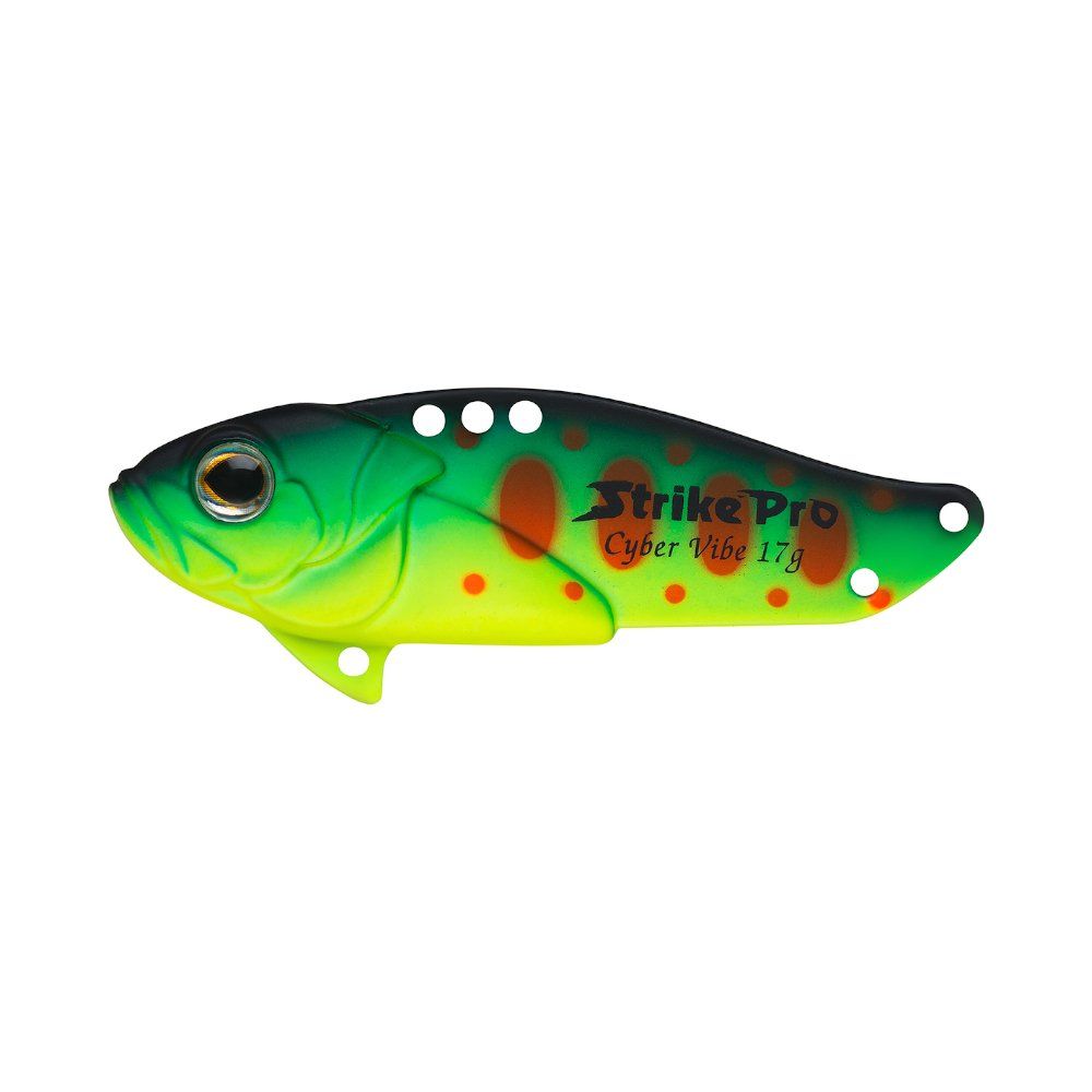 Блесна-цикада Strike Pro Cyber Vibe 45,  45 мм,  9, 1 гр,  цвет: Acid Mat Char,  (JG-005C#A209S)