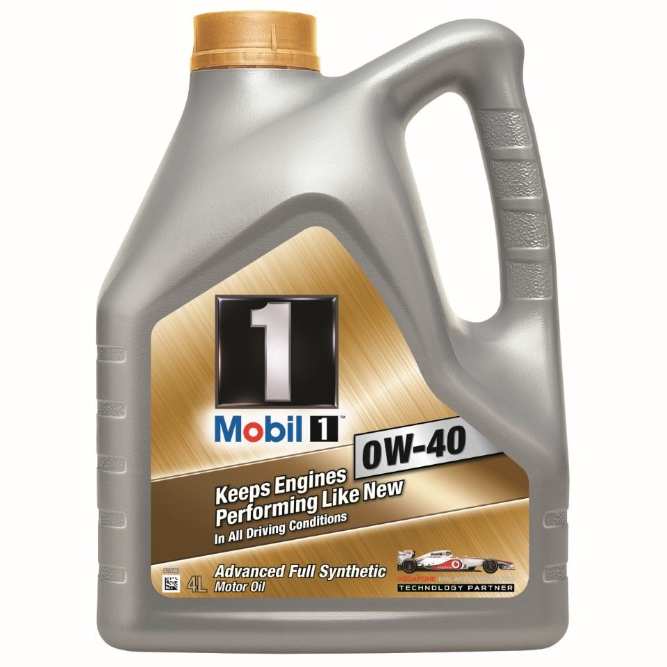 MOBIL-1 0W40 4L синтетическое моторное масло