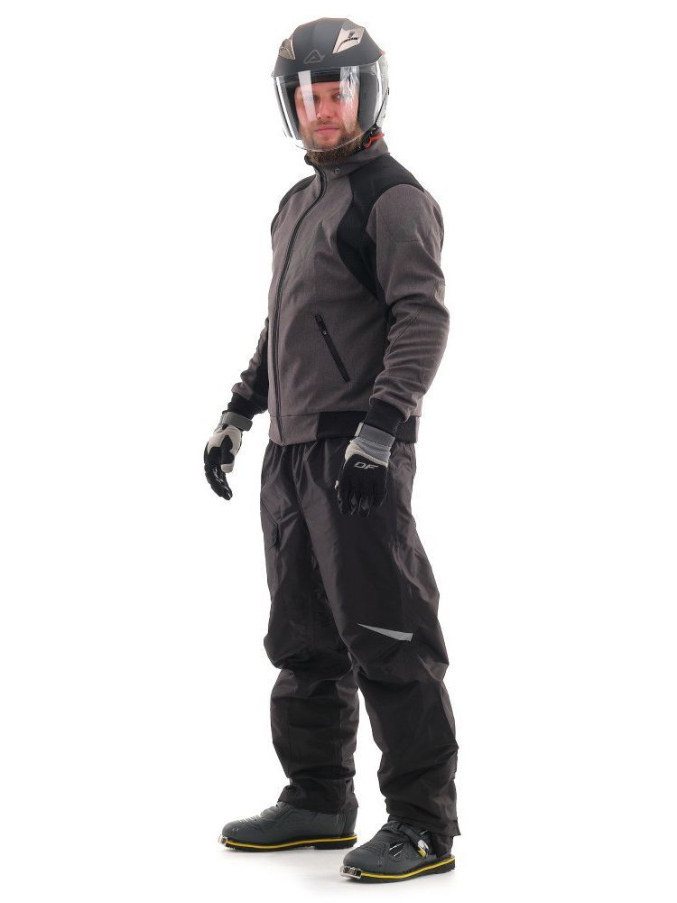 Штаны - дождевик DRAGONFLY EVO BLACK 2023 (мембрана 10000/8000) XXL 