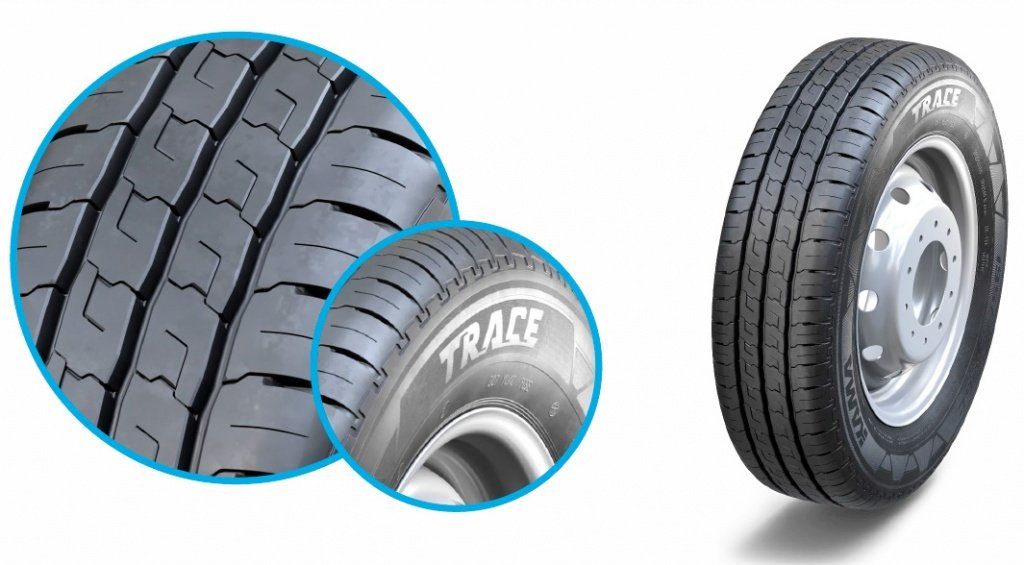 Шина КАМА-Trace (НК-135) 225/75 R16C 121/120R