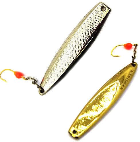 Блесна зимняя KARISMAX NERO1 75/16 SILVER/GOLD