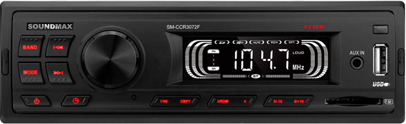 автомагнитола soundmax sm-ccr3072f