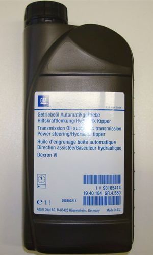 GM DEXRON-VI АКПП/ГУР 1л трансмиссионное масло