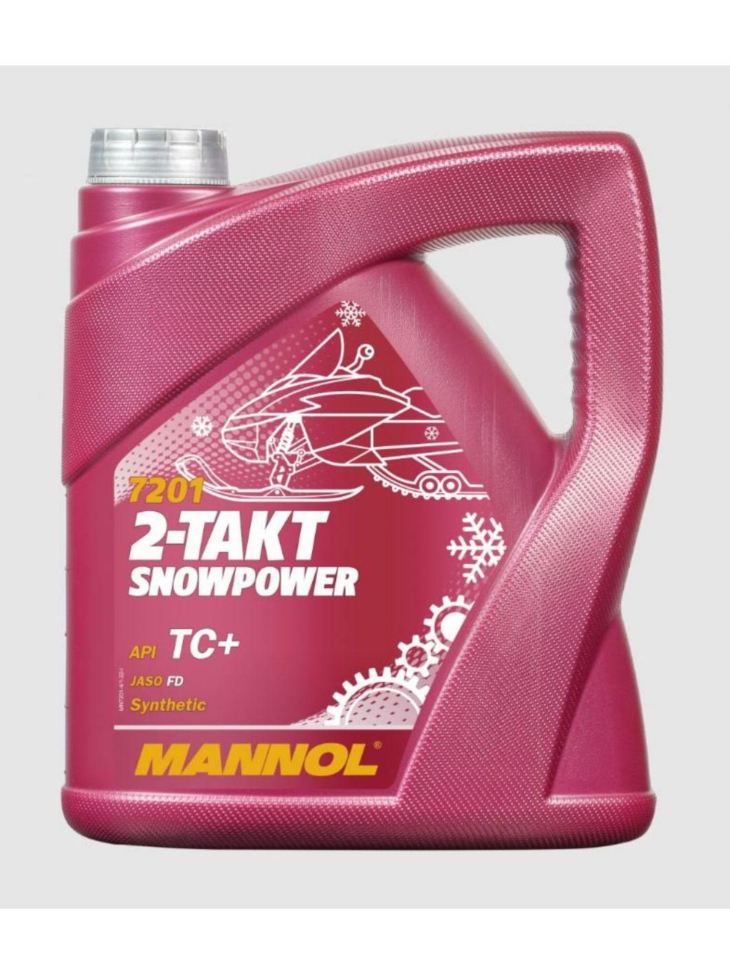 MANNOL 2-Takt Snowpower 7201 4л синтетическое моторное масло