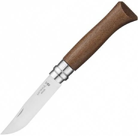 Нож Opinel 8VRI (орех/нержавеющая) в картонной коробке