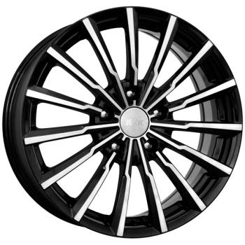 Диск л.Р17 7.0/5*114.3 КИК АКЦЕНТ (КС562) d67.1 ET38 алмаз черный 34576 КОМПЛЕКТ 4ШТ.