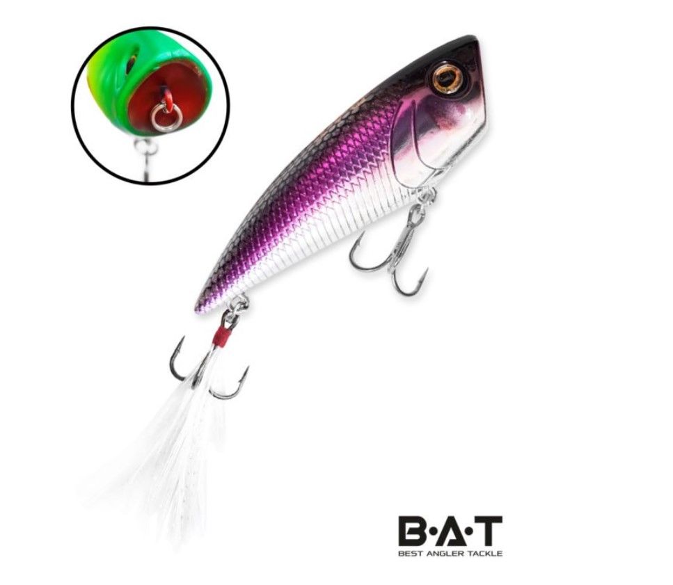 Воблер BAT Crow Pop ВТ059 (70 mm.; 7 g.; TopWater) # CS05