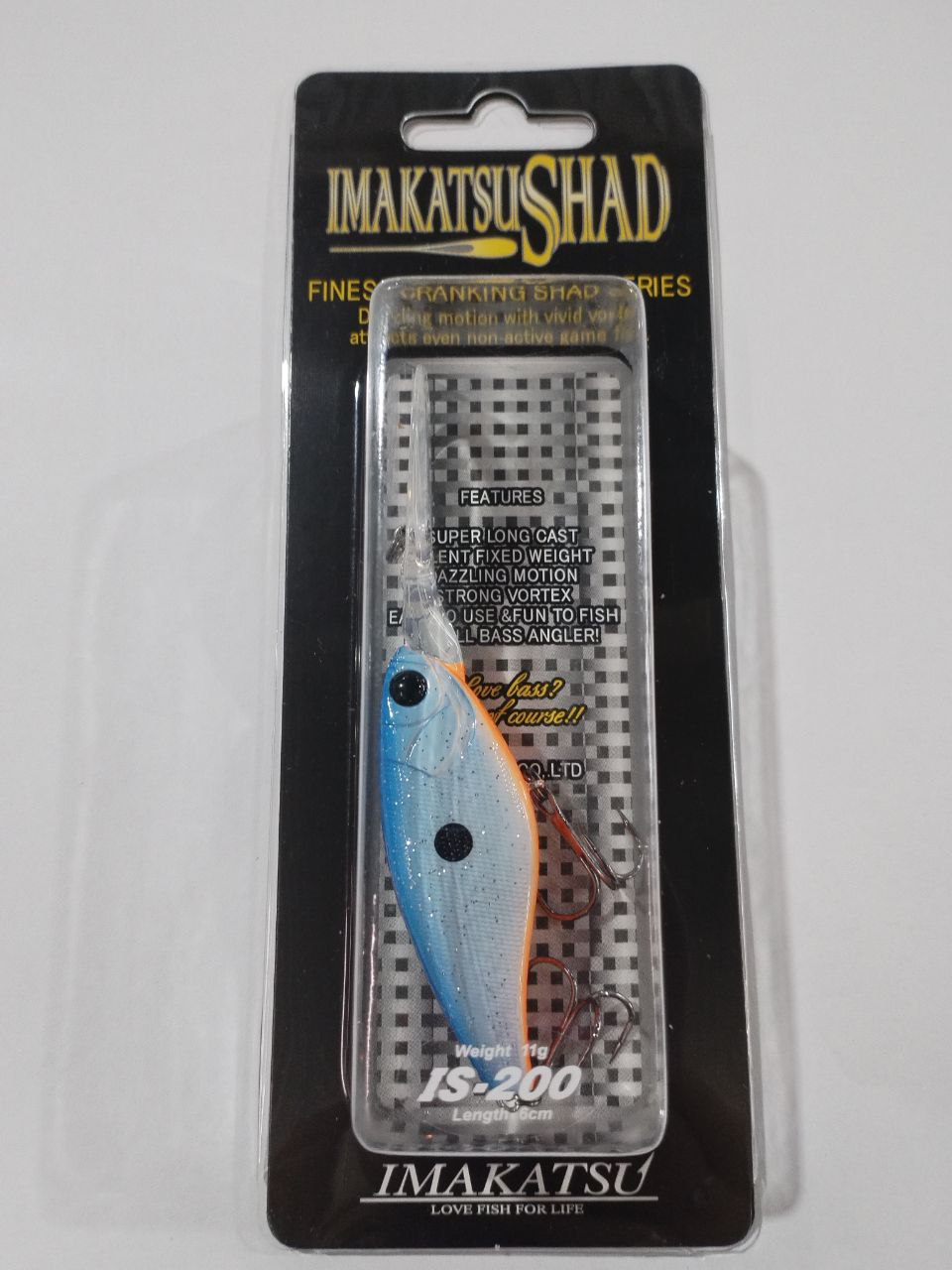 Воблер IMAKATSU SHAD 200 C2174