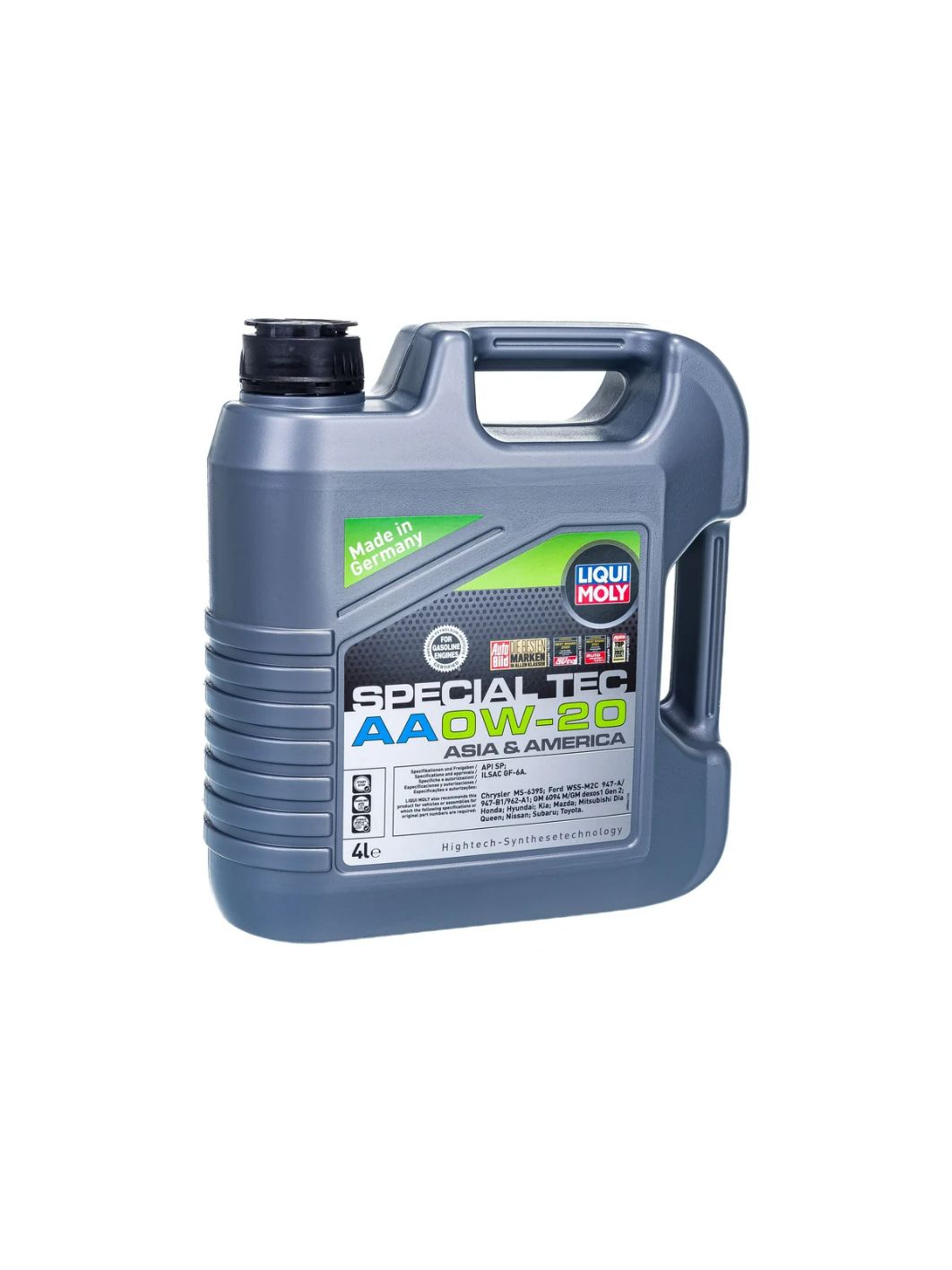 LIQUI MOLY "Special Tec AA" 0W20 4L синтетическое моторное масло 8066