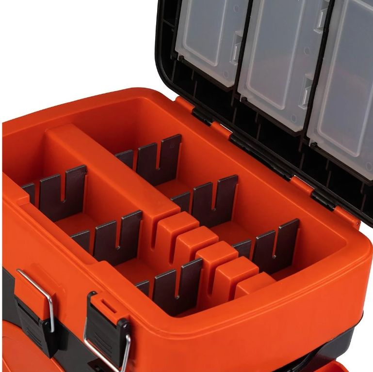 Ящик зимний "FishBox" (10л) оранжевый Helios
