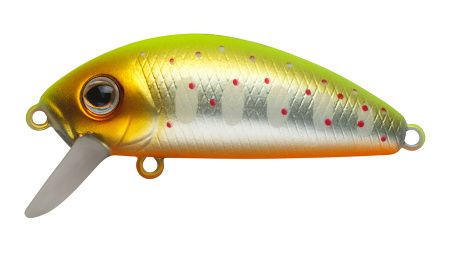 Воблер Минноу Strike Pro Mustang Minnow 45,  45 мм,  4, 5 гр,  Загл. 0, 2м.-0, 5м.,  Плавающий,  цвет: A190ES Mat Motley Trout,  (MG-002F#A190ES)