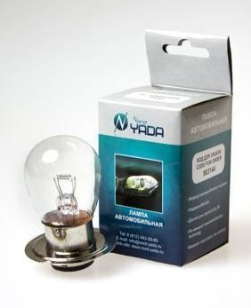 Автолампа фарная 12V-50/40 P42d тракторная (2-контактная) R1 (903144) YADA (1шт.)