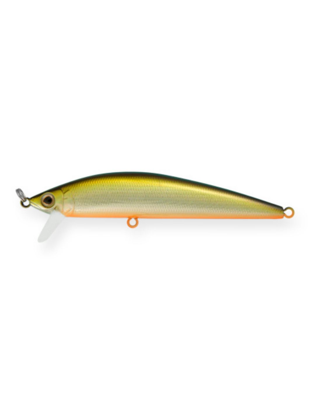 Воблер Минноу Strike Pro Euro Minnow 110,  110 мм,  17 гр,  Загл. 0, 7м.-1, 5м.,  Плавающий,  цвет: 612T Natural Shad Silver,  (JL-115F#612T)