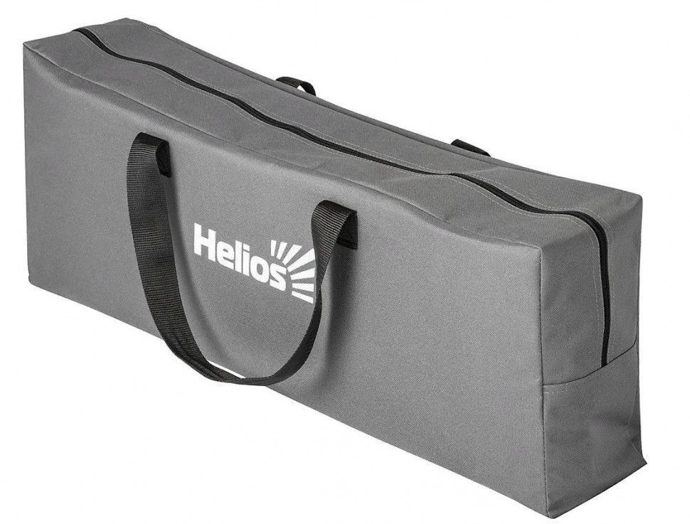 Кровать походная зеленый/серый 120кг Helios