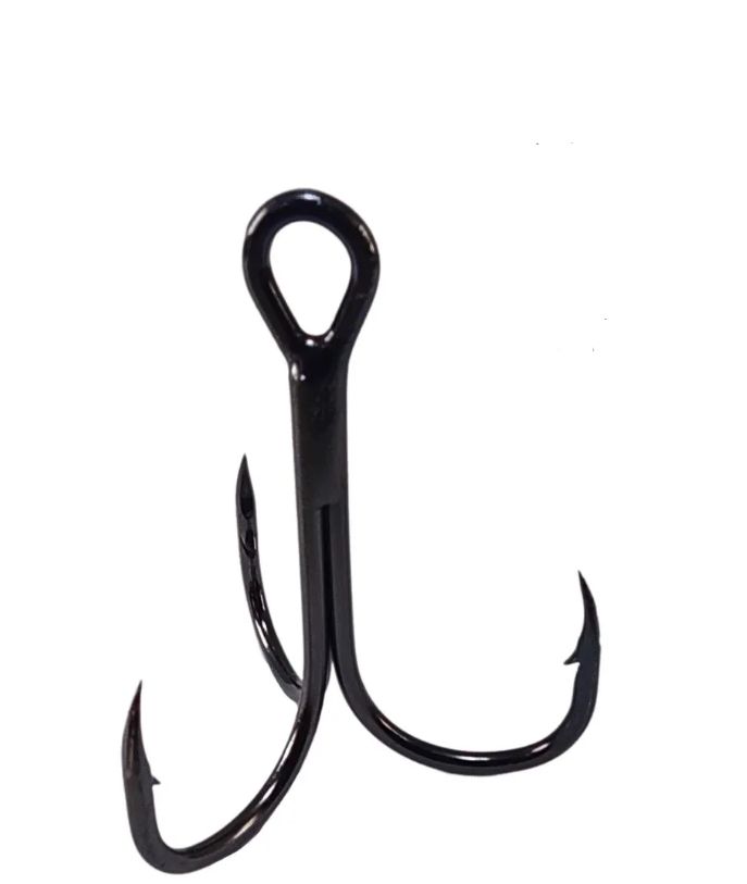 Тройник JIG IT Round bend treble hooks,  10 шт/уп. №14
