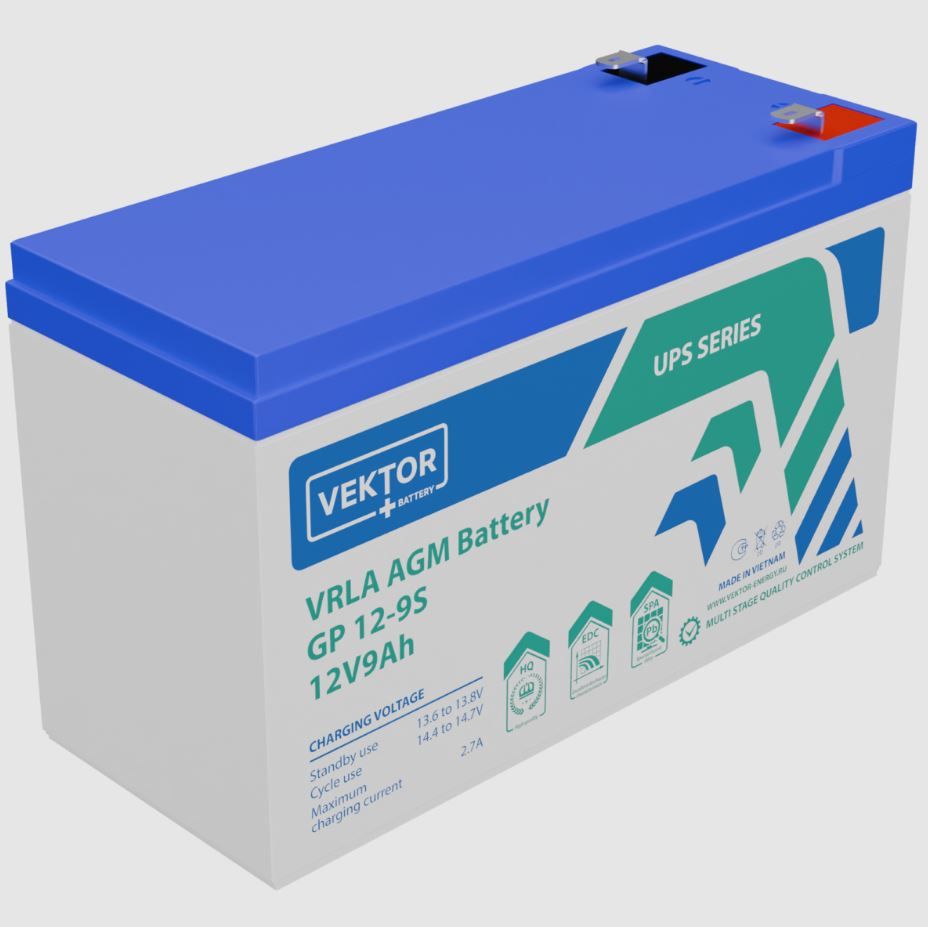 мото 12/9A VEKTOR GP 12-9S UPS Series