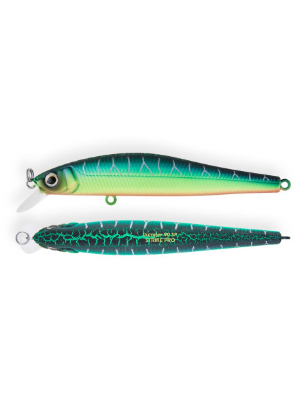 Воблер Минноу Strike Pro Jumper 70SP,  70 мм,  5, 2 гр,  Загл. 0, 5м.,  Нейтральный,  цвет: A223S-RP Pearl Mat Tiger,  (EG-192A-SP#A223FS-RP)