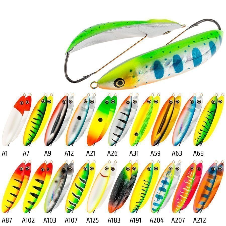 Блесна колебалка незацепляйка Akara Action Series Finka 60S 9 гр. A59