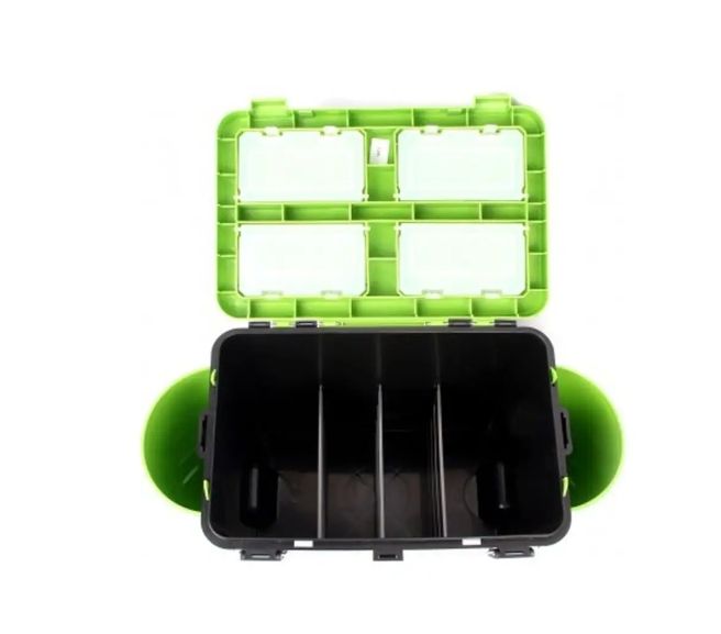 Ящик зимний "FishBox" односекционный (19л) зеленый Helios