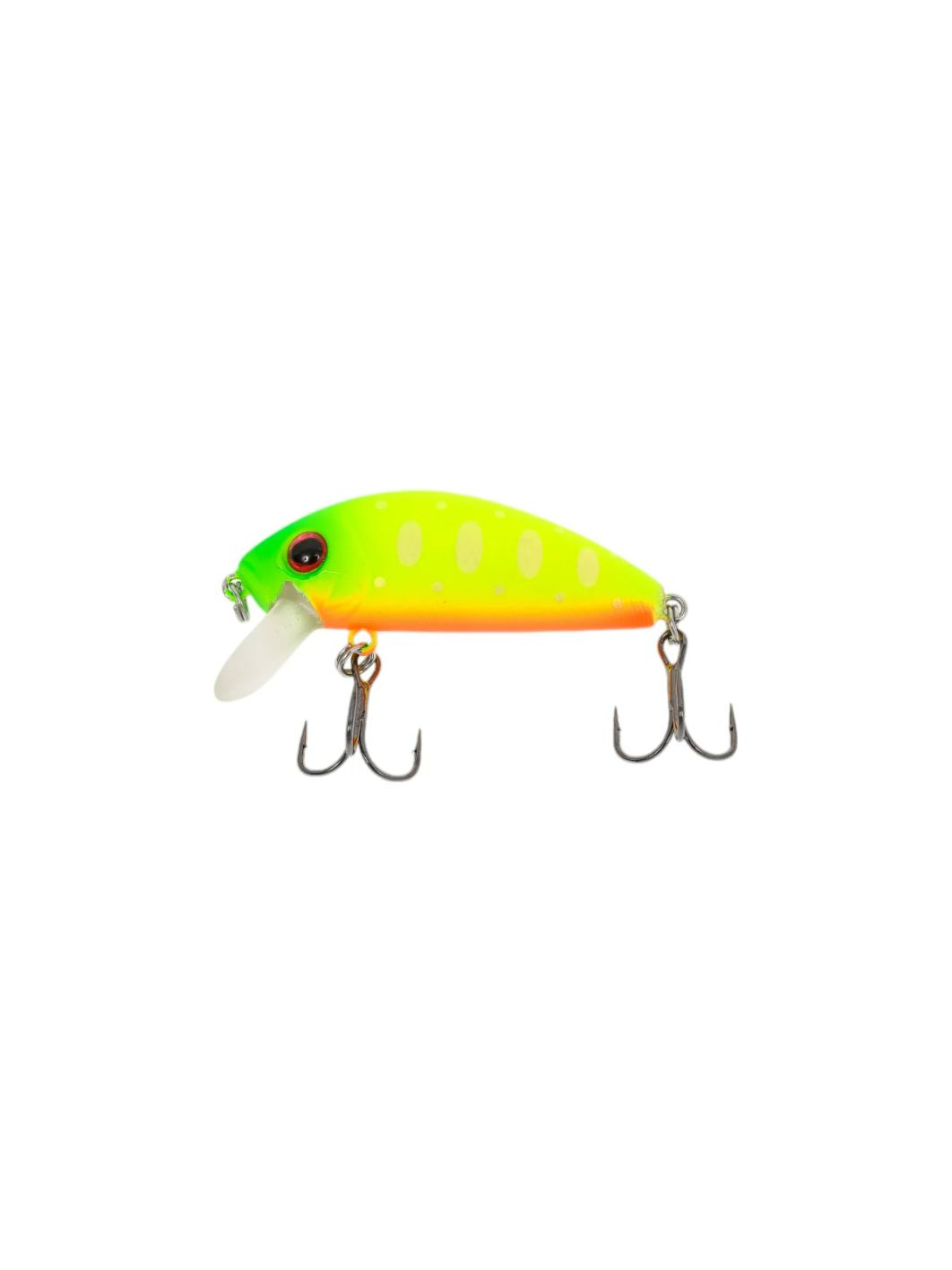 Воблер Минноу Strike Pro Mustang Minnow 45, 45 мм, 4,5 гр, Загл. 0,2м.-0,5м., Плавающий, цвет: A178S Lemon Mat Tiger, (MG-002F#A178S)