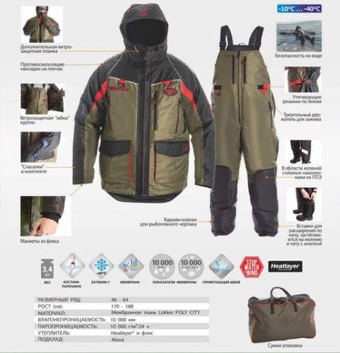 костюм-поплавок зимний "resсuer i" (58-60/188)