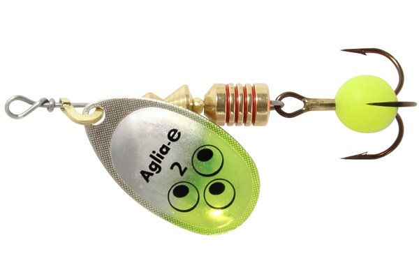 Блесна вращающаяся Mepps "Aglia E" №2 S/Chartreuse