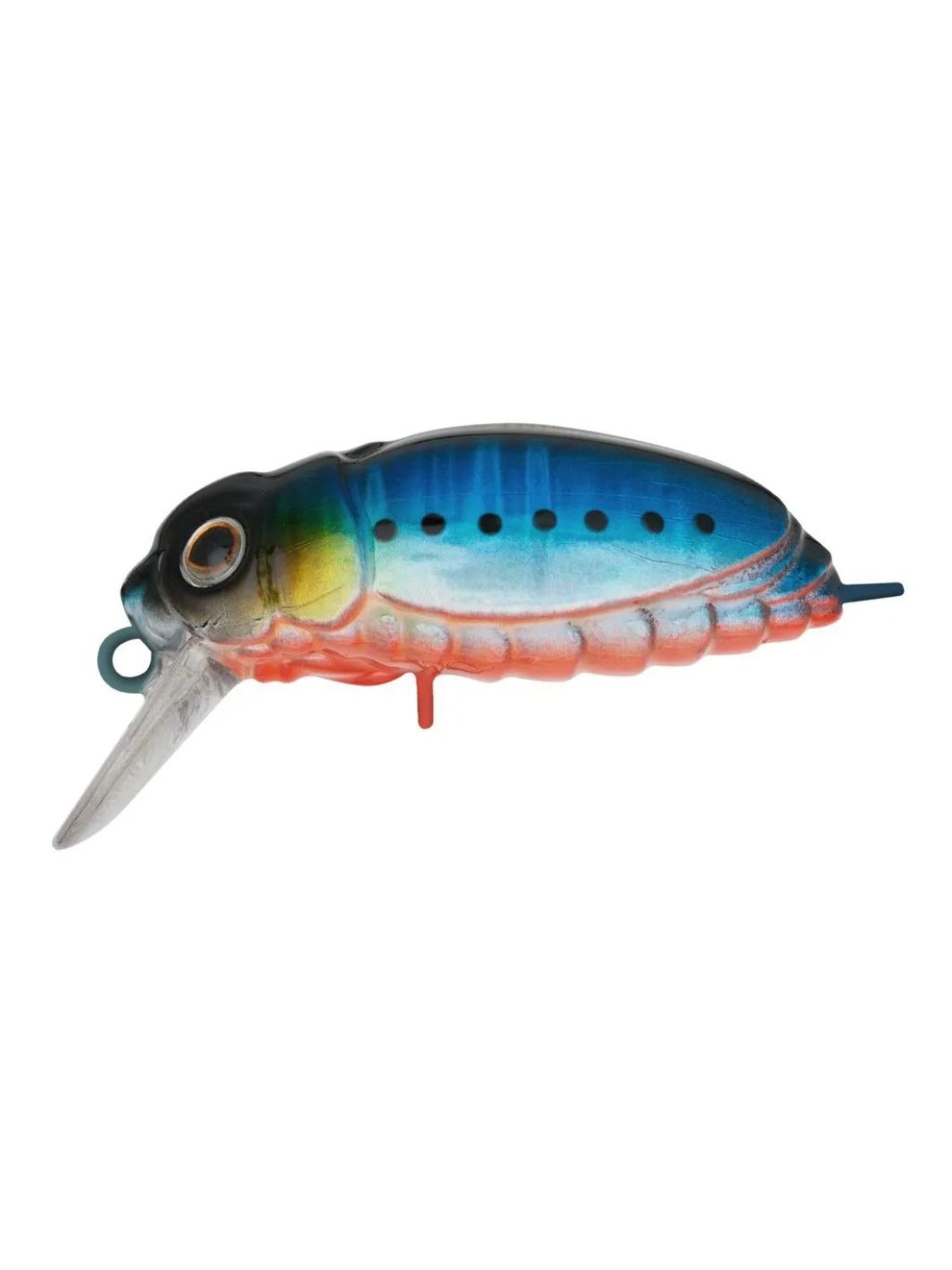 Воблер Крэнк Strike Pro Beetle Buster 40,  40 мм,  5, 7 гр,  Загл. 0, 2м.-0, 7м.,  Плавающий,  цвет: A234-SBO-LU Blue Back Silver OB Fluo,  (EG-174F#A234-SBO)
