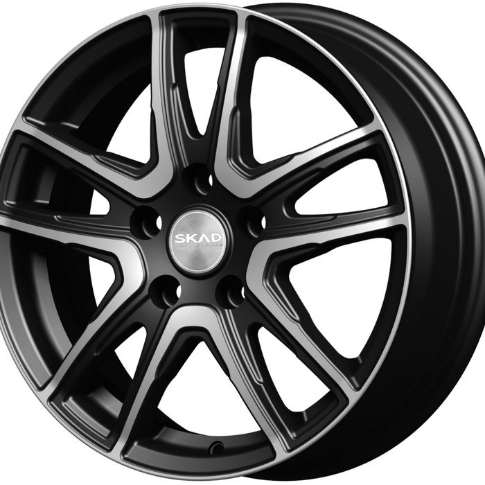 Литой диск СКАД Сидней 6x16/4x100 D60.1 ET50 чёрный бархат комплект 4шт.