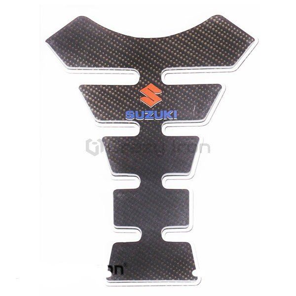 Наклейка на бак SUZUKI карбон  CRAZY IRON 1cipr1006