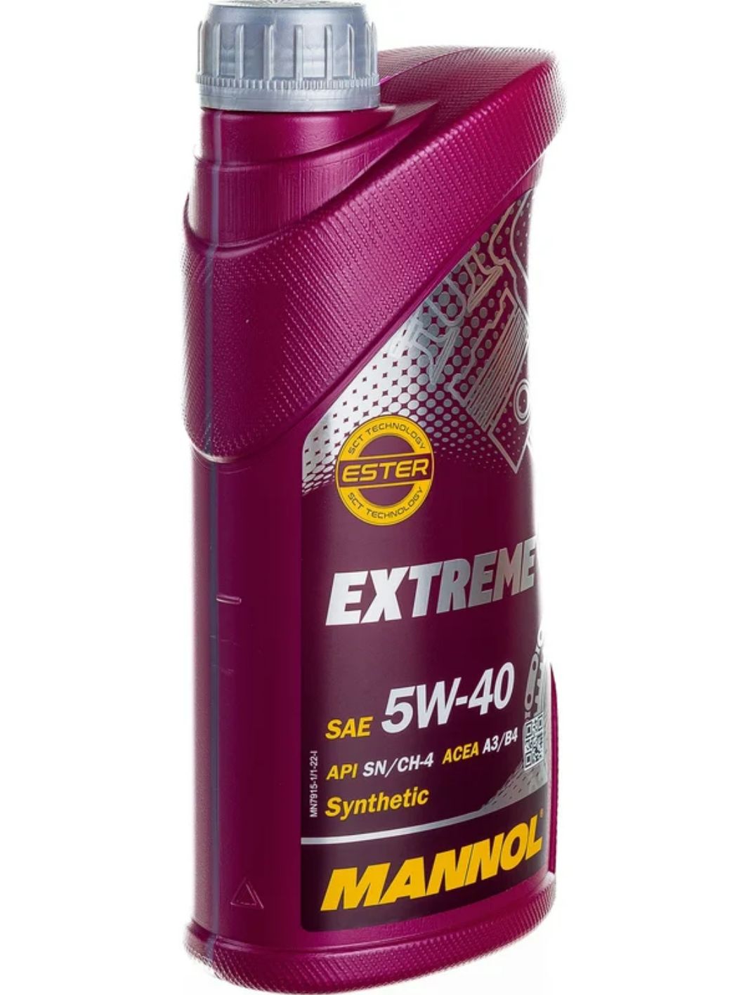 MANNOL Extreme 5W40 7915 1л синтетическое моторное масло