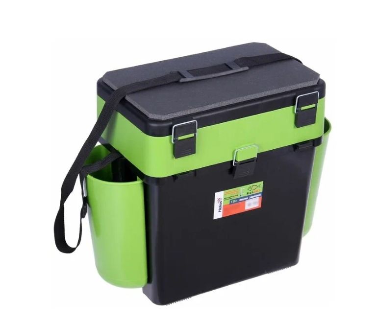 Ящик зимний "FishBox" (19л) зеленый Helios