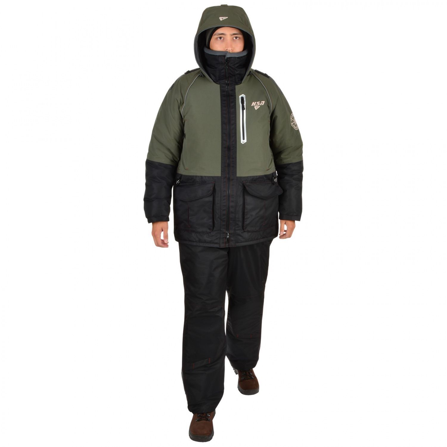 Костюм мужской зимний "Arctic VII comfort",  hardguard,  хаки (62-64/188) м