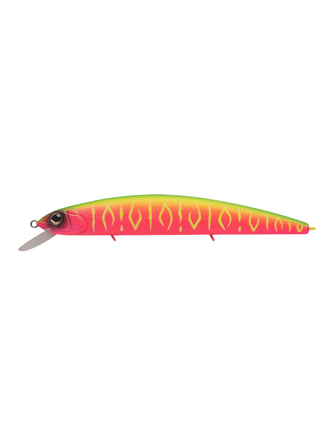 Воблер Минноу Strike Pro Montero 110SP,  110 мм,  13, 6 гр,  Загл. 0, 8м.-1, 6м.,  Нейтральный,  цвет: A230S Watermelon Mat Tiger,  (EG-190C-SP#A230S)