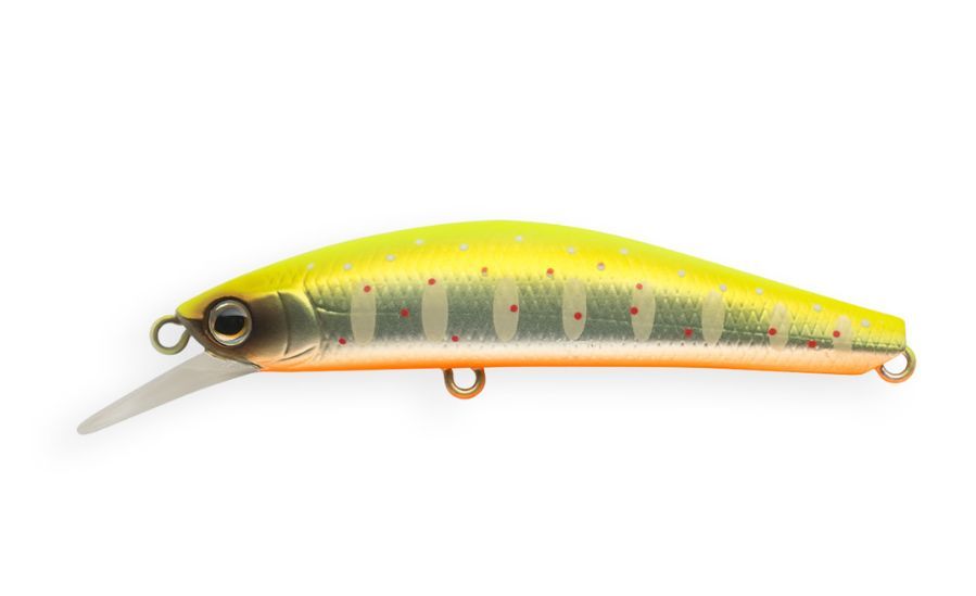 Воблер Минноу Strike Pro Hide Jerk 80 S,  80 мм,  13 гр,  Загл. 0, 4м.-1, 2м.,  Тонущий,  цвет: A190ES Mat Motley Trout,  (JS-344#A190ES)