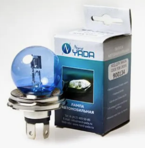 Автолампа фарная 12V-75/70 45цок R2 YADA Super White (1шт.)
